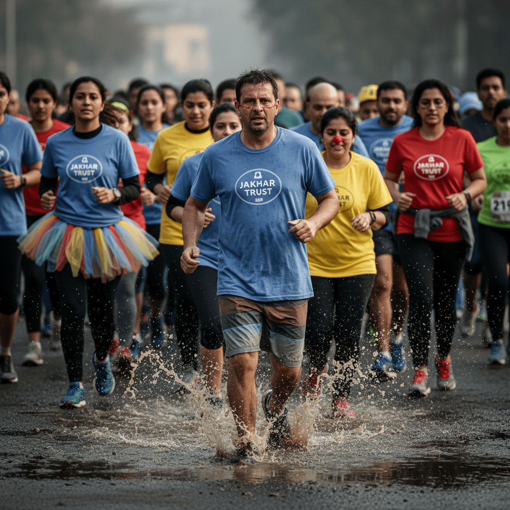 Abohar Marathon - Running...