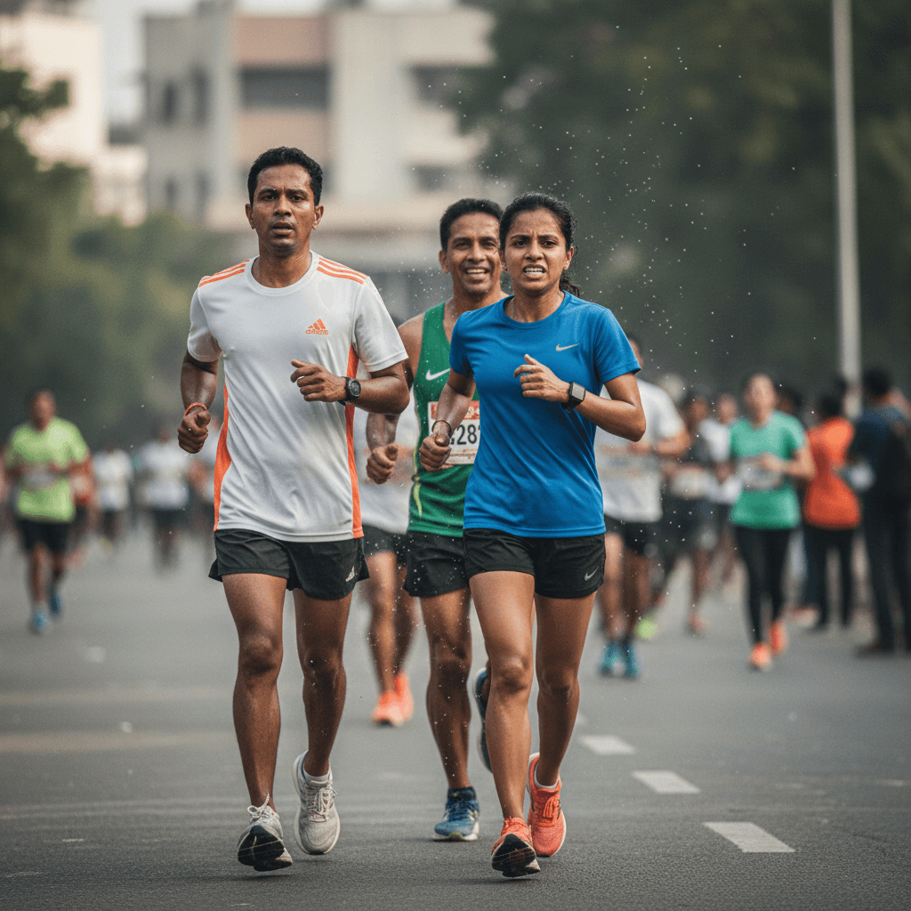 Dosti Thane Half Marathon...