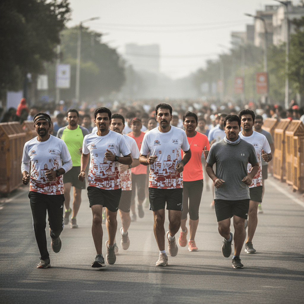 Ekta Run Chandigarh - Running...