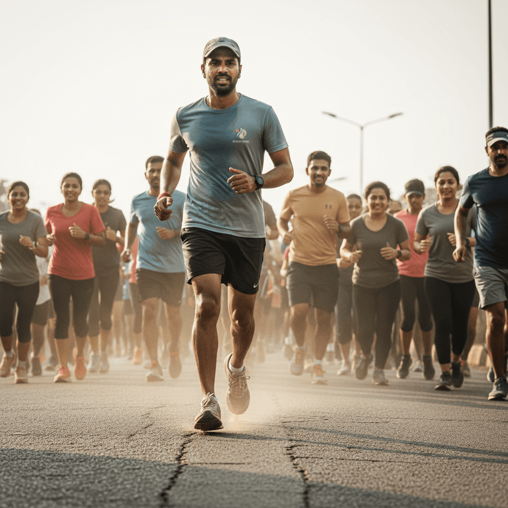 Ekta Run Hyderabad - Running...