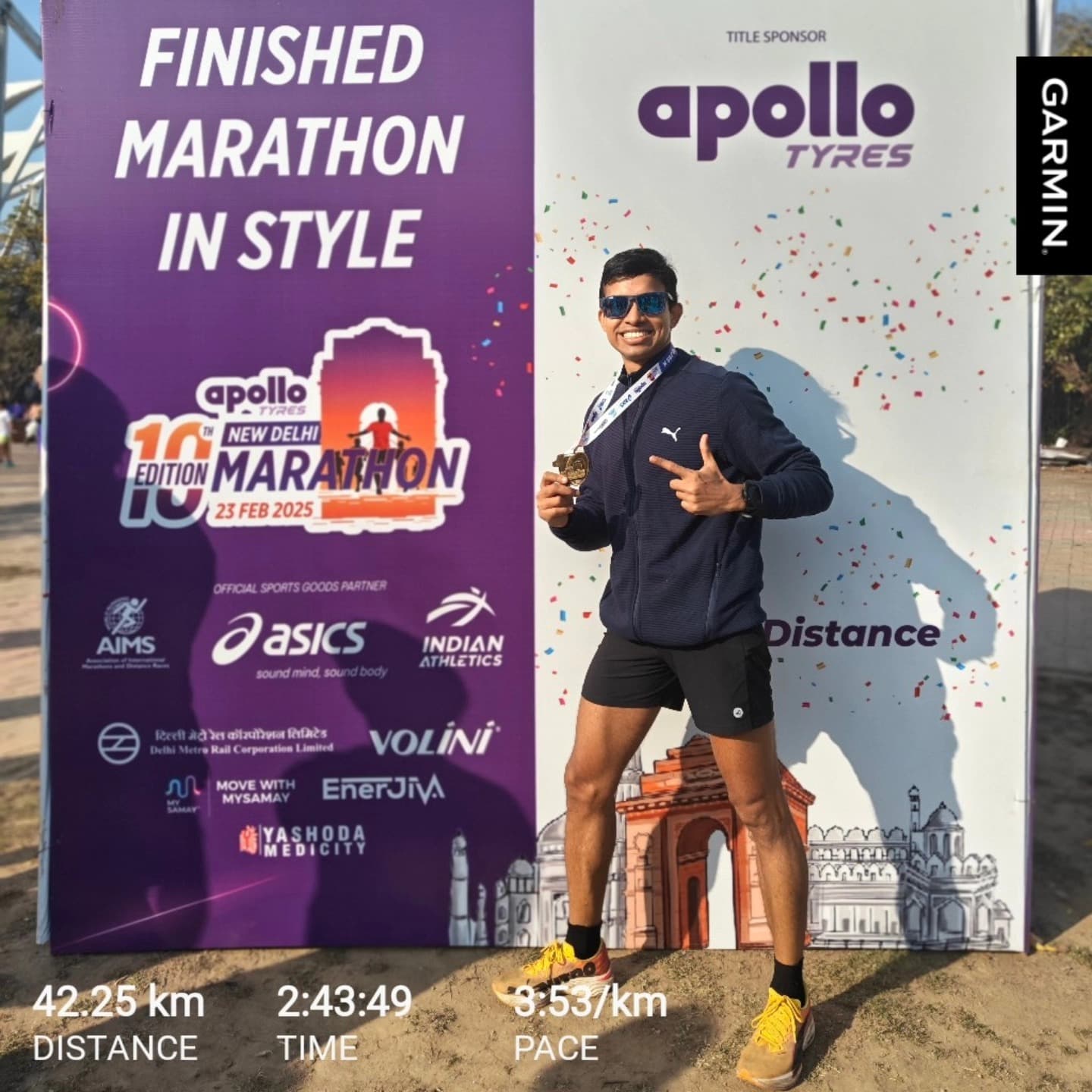 Apollo Tyres New Delhi Marathon - Full Marathon