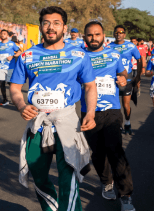 Bansal Pankh Marathon...