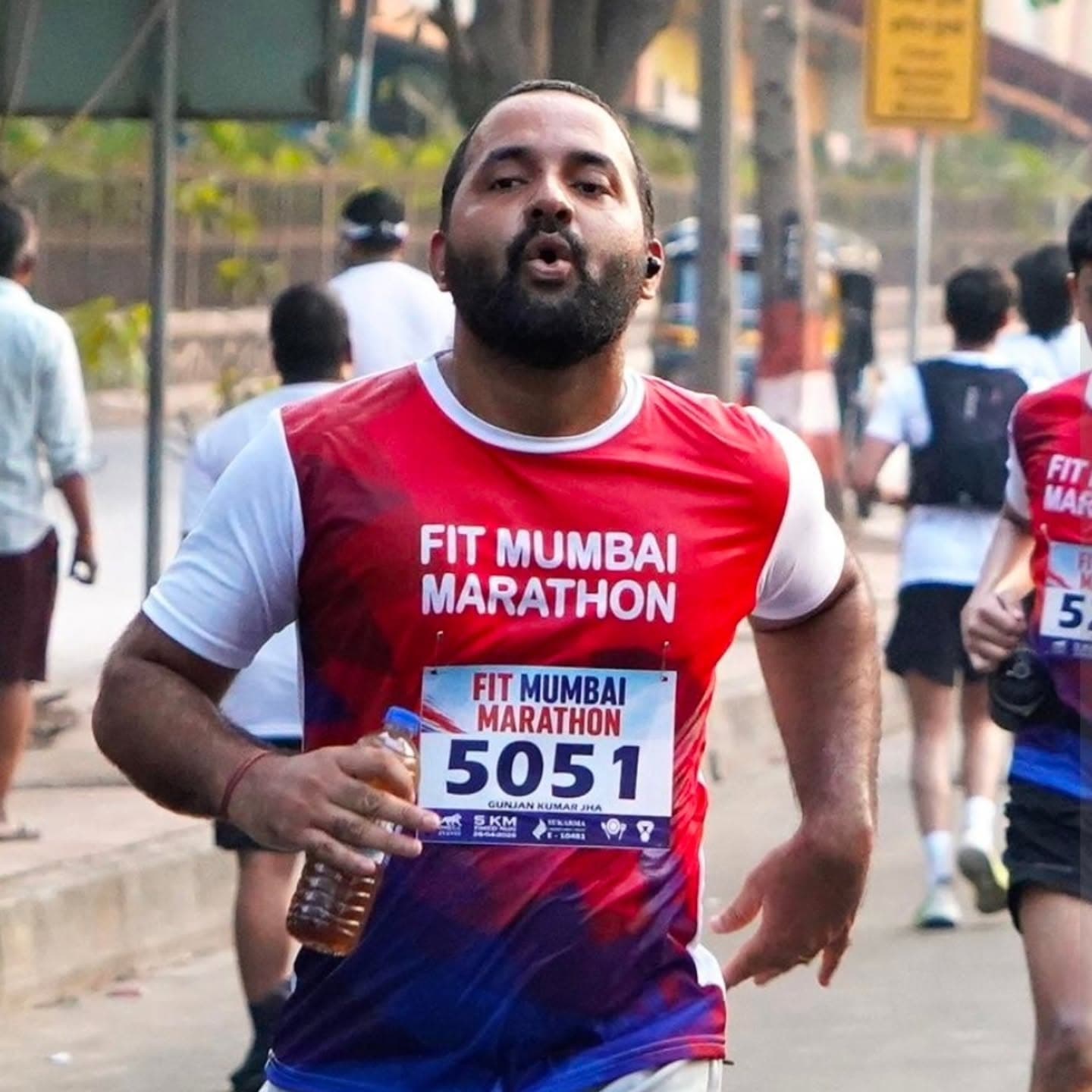Fit Mumbai Marathon - Running...