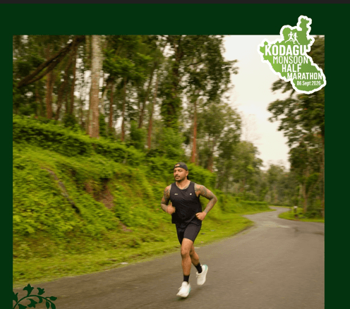 Kodagu Monsoon Half Marathon - Running Festival