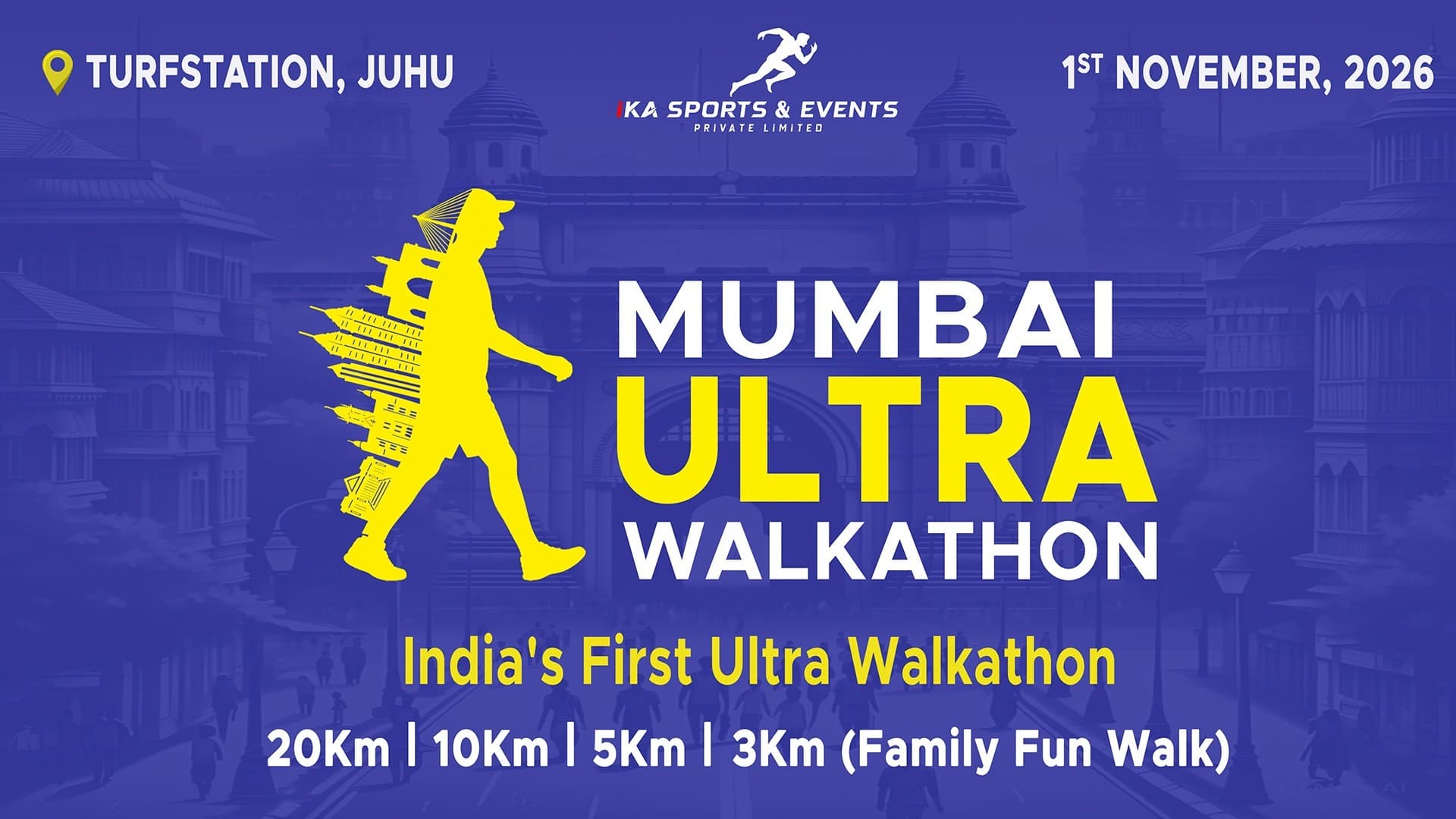Mumbai Ultra Walkathon 2.0 - 3 km Fun Walk