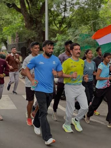 Nagpur City Police Tiger Run...
