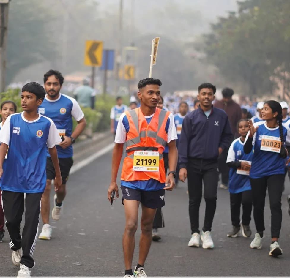 Nagpur City Police Tiger Run Half-Marathon