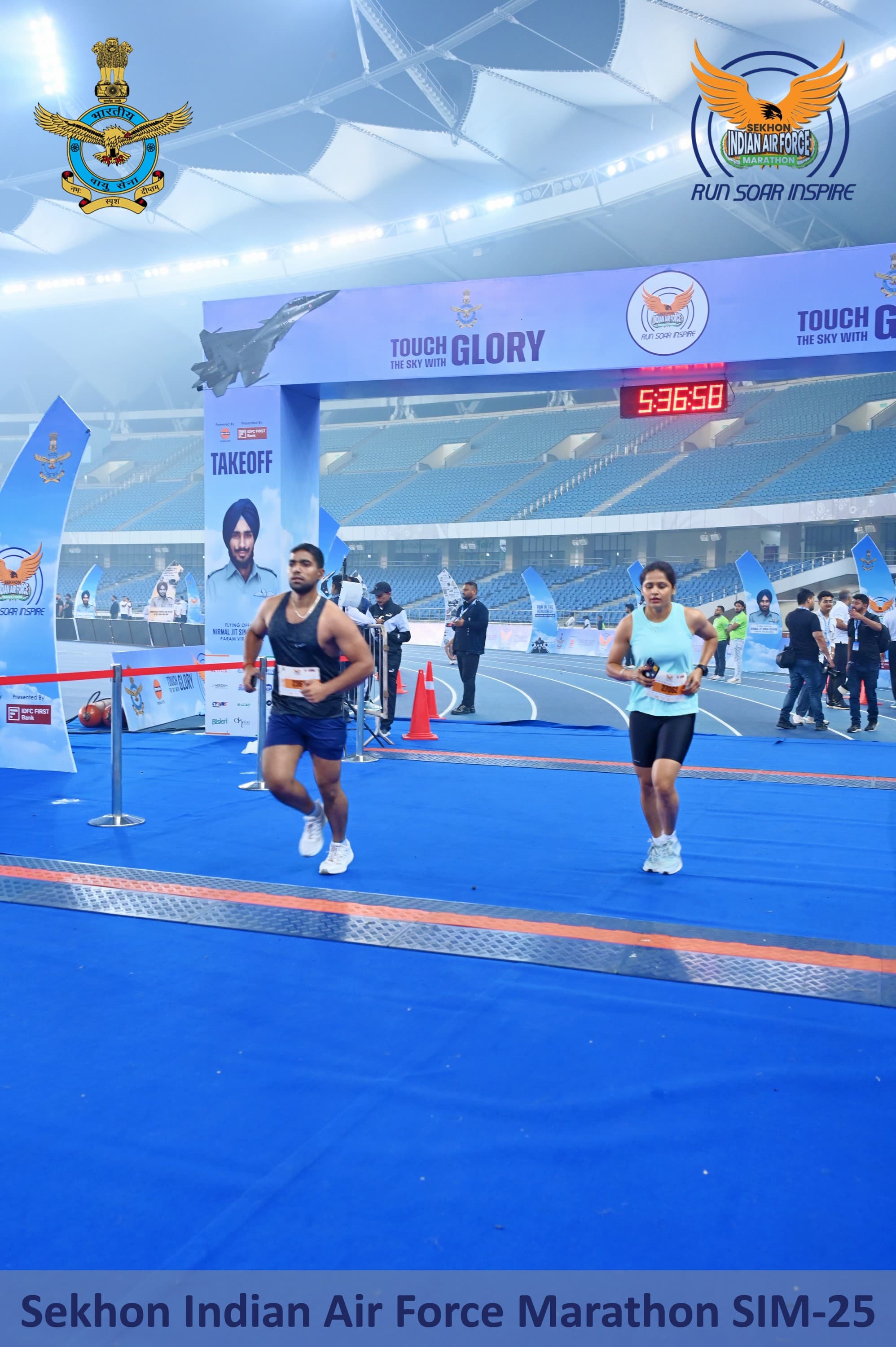 Sekhon Indian Air Force (IAF) Marathon (Gwalior)