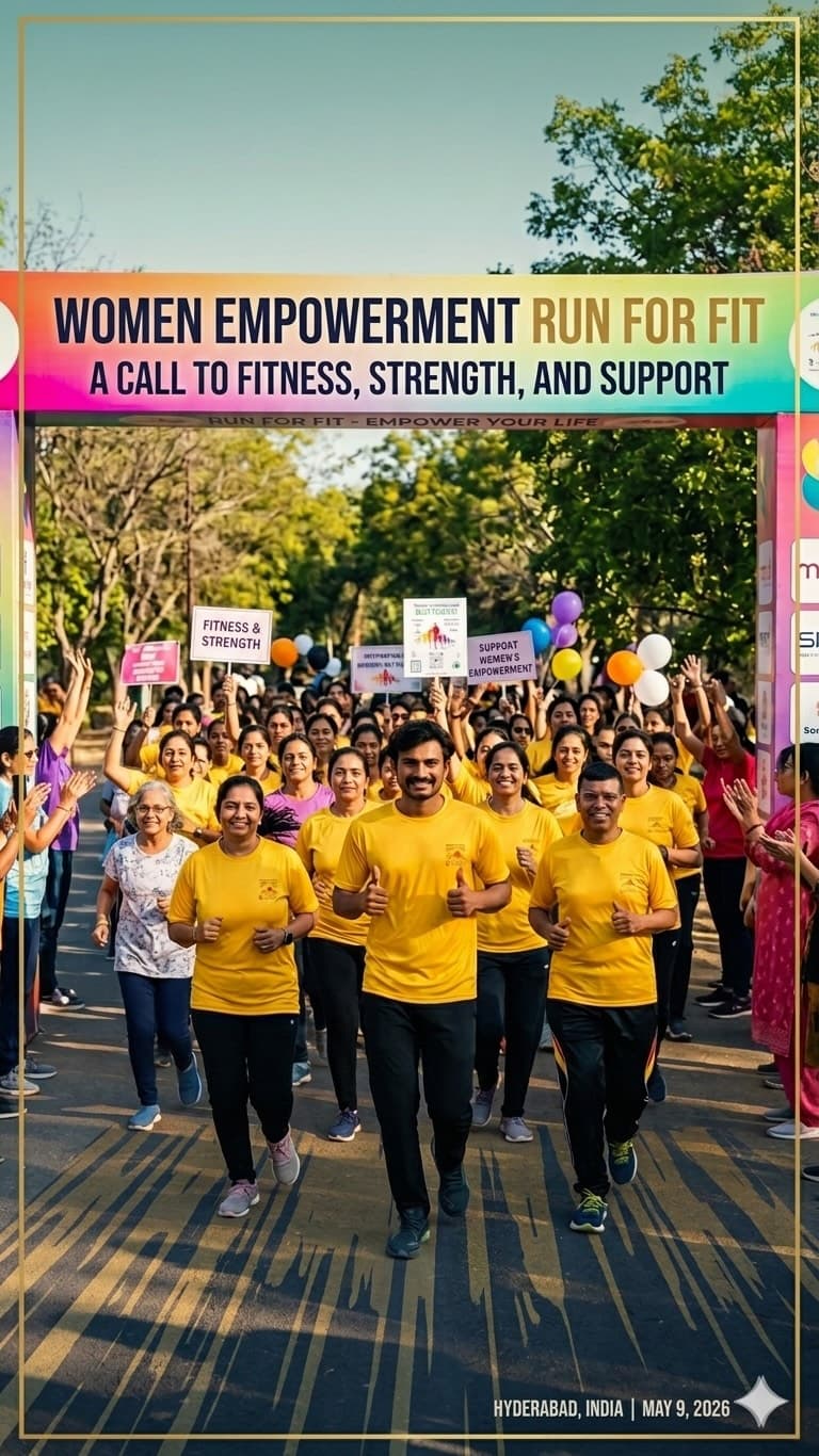Women Empowerment - Run For Fit - Running Festival